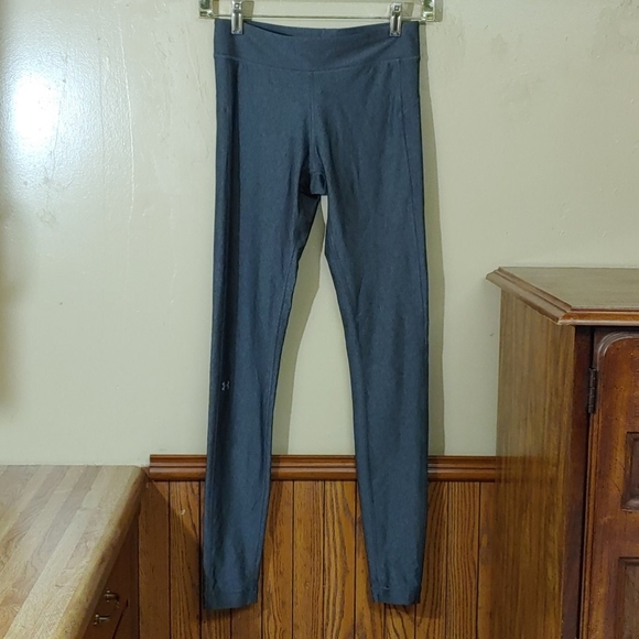 Under Armour Heat Gear Gray Leggings S - Picture 2 of 9